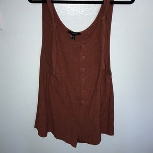 Forever 21 mauve colored romper